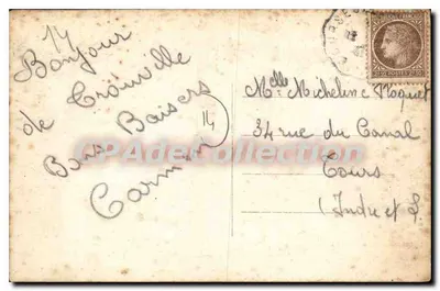 Trouville — La Reina de las Playas — Hotel de Paris y la Cancanière — editor desconocido, n° 108 — Reverso