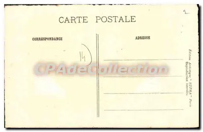 Kasteel van La Colombière (Calvados) — In Normandië — Artistieke uitgave 'SUPRA' Parijs — Achterkant