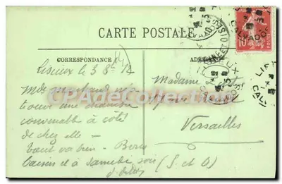 Lisieux — Piazza Hennuyer — Huchon Fils Tapisserie — Verso