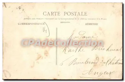 Caen — Abbatia Damorum — L.D. 12, wydane przez Calvaudes — Rewers