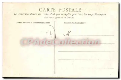 Caen — Le Lycée et la statue de Louis XIV — Collection AD — Rewers
