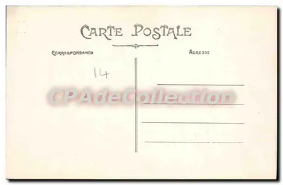 CAEN — Wieża Świętego Piotra widziana z zamku — seria 149 — Rewers
