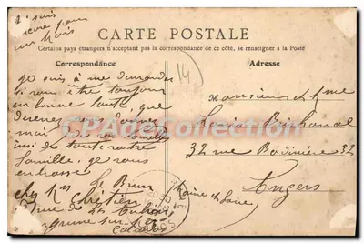 Manoir du Pont-Créon — okolice Caen (Calvados) — B. K., Paris 2742 — Rewers