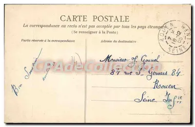 La Señorita de Fontennilles — Roca Erosionada — Editor no visible — Reverso