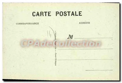 PONT-L'ÉVÊQUE — Widok na Touques i Most łańcuchowy — Normandia — Rewers