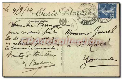 Cabourg — Kasyno, Wielki Hotel i Aleja Anglików — LL. — Rewers