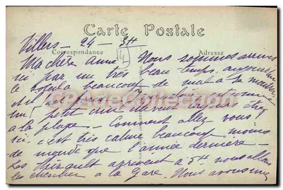 Villers-sur-Mer — O Casino — Fotografia JND n°176 — Verso