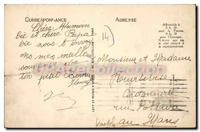 Ouistreham (Calvados) — Pontões para Yachts — ND — Verso