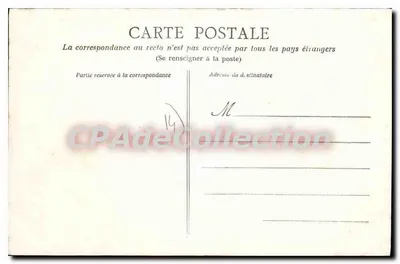 Dives — Ein Eckbereich der Höfe und Gärten der Hostellerie von Wilhelm dem Eroberer — Sammlung AL — Rückseite