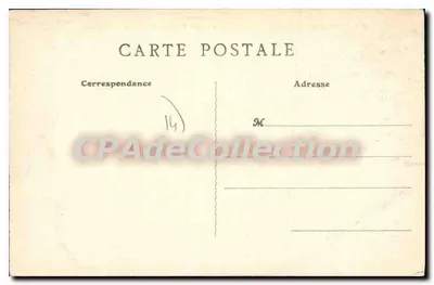 Langrune-sur-Mer (Calvados) — Plaża przy odpływie — 8 F., Paryż — Rewers