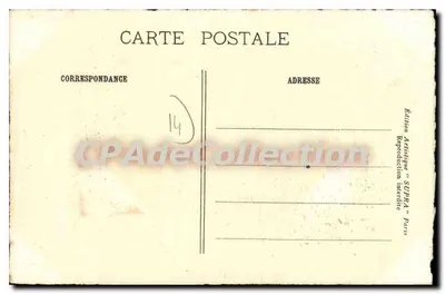 Zamek w Mésnil-Guillaume — XVII wiek — Wydawnictwo Artystyczne SUPRA Paris — Rewers