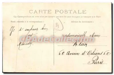 CAEN — Ogólny widok (z południa) — L. D. — Rewers