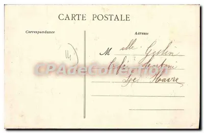 Caen — Torpilleurs w basenie — Kolekcja AD — Rewers