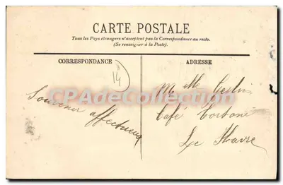 LION-SUR-MER — Il Castello, facciata sud — LL. — Verso