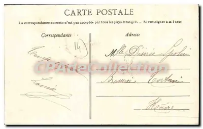 CAEN - Cours Sadi-Carnot — widok promenady — wydawca nieznany, nr 76 — Rewers