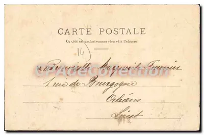 Mulher com coifa normanda — A Normandia — A C.P.A. Paris, n°40 — Verso