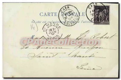 Caen — Wjazd ratunkowy zamku — ND Phot, n°20 — Rewers