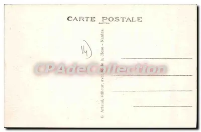 Environs de ARROMANCHES (Calvados) — A pequena Suíça — G. Artaud, Nantes — Verso