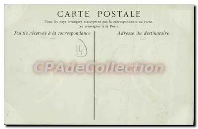 CAEN — Widok brzegów rzeki Orne, ulica Caffarelli — kolekcja ND Phot, nr 207 — Rewers