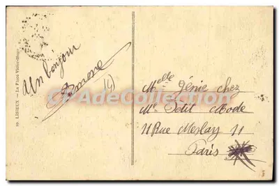 Lisieux — Place Victor-Hugo — editor CP AdeCollection — Verso