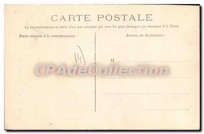 Coiffes d'hier — Caen — As moças de Caen, nas quais as morenas dominam, permaneceram famosas por sua beleza. — Verso