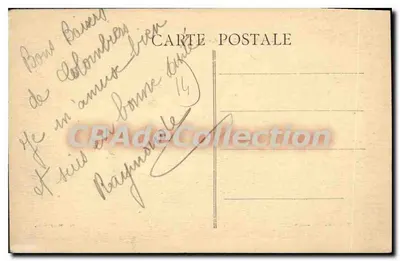 Courseulles - A Praia e suas Villas — Fot. Combier - Wagon — Verso
