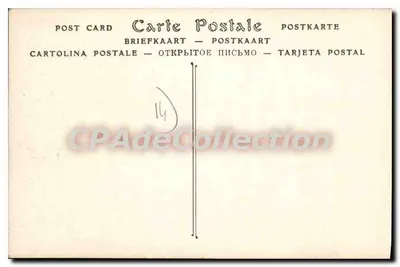 Cabourg — Plaża przy niskiej mierze — ND Phot. — Rewers