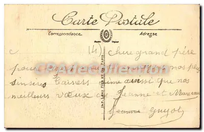 Caen Antigo — Rue de la Poissonnerie — LL. n°8 — Verso