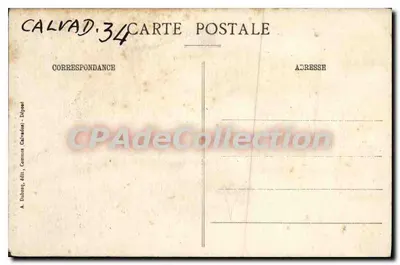 Zamek w Calvados — Fontaine-Henry — Le Puits — A+D 401 — Rewers