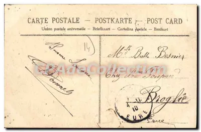 Lisieux — Praça Victor-Hugo — Coleção R. F. — Verso
