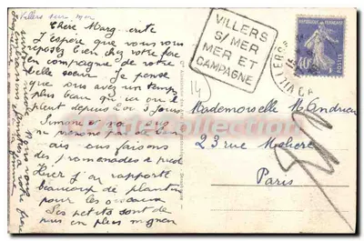 Villers-sur-Mer - O Casino Municipal — editor desconhecido, n° 64 — Verso