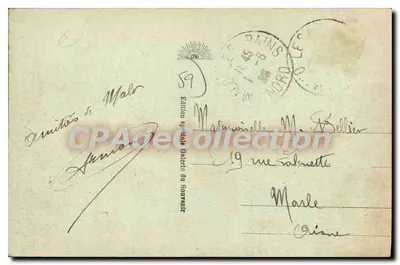 Malo-les-Bains — Die Strände und Villen — Sonderedition Galerie du Souvenir — Rückseite