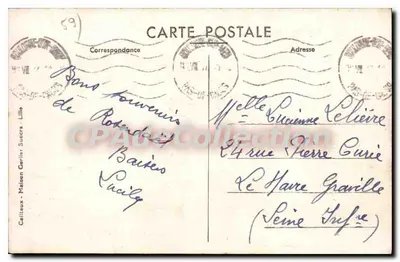 MALO-les-BAINS — Plaża — E.C. n°47 — Rewers
