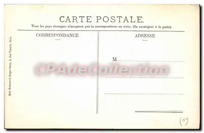 Senlis - Wieża starego kościoła św. Piotra — Vignon fils, wydawca, Senlis, nr 14 — Rewers