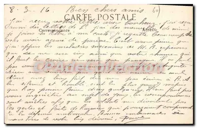 Clermont (Oise) — Ogólny widok — Wydawca: L. Danchove & Francony — Rewers