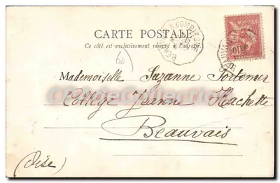 Clermont-le-Ferrand — Vista geral — B. F., Paris — Verso