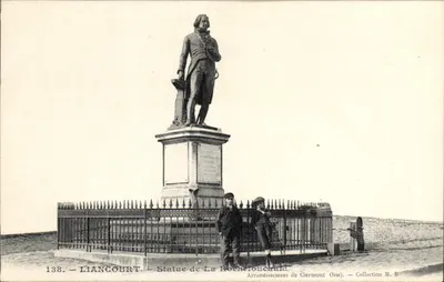 Liancourt — Estátua de La Rochefoucauld — Coleção M. B