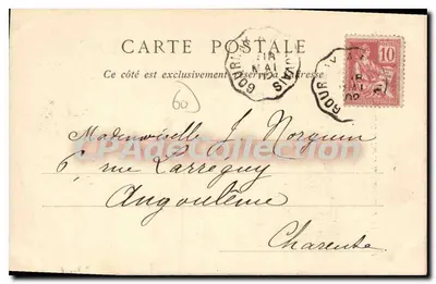 Beauvais - Stare domy na Rue de la Manufacture - ND Pbot — Rewers