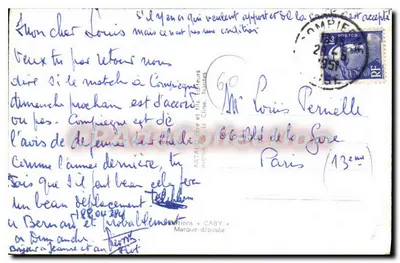 Compiègne — Façada zamku, Kościół św. Antoniego, Statua Jeanne d'Arc, Urząd Miasta — Wydawnictwo Caby — Rewers