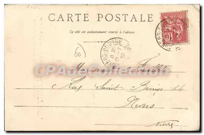 Liancourt - Estátua do Duque de La Rochefoucauld — Editora Éd. Liancourt, n° 4 — Verso