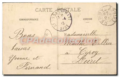 Compiègne — Uroczystości w cześć Jeanne d'Arc — Dames de la Cour — Rewers