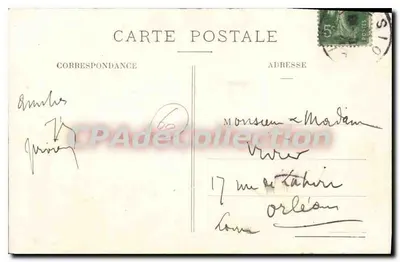 Creil (Oise) — Mały ramion Oise i Hotel-de-ville — Vandenhove, Liancourt — Rewers