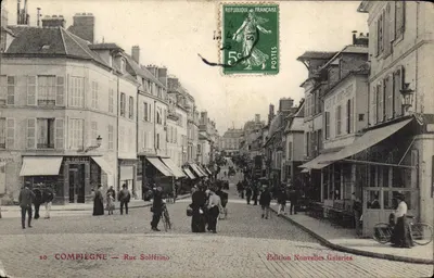 Compiègne — Rue Solférino — Édition Nouvelles Galeries