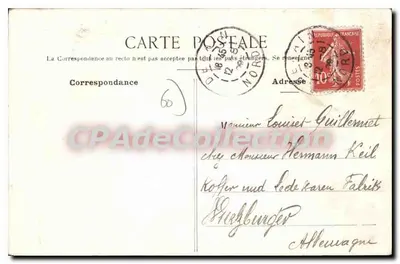 Bailleul-sur-Therain (Oise). Zamek — Wieże — Wydawca: V. V. L. P. (Plaimont) — Rewers