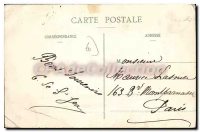 Brama klasztoru Notre-Dame de la Garde — La Neuville-en-Hez (Oise) — Vandenbave, Liège — Rewers