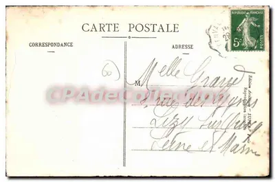 Château de la Reine Blanche à Chantilly (Oise) — L'Île-de-France — éditeur inconnu — Verso