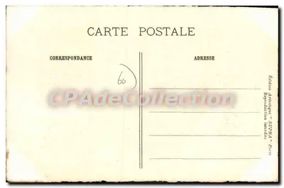 Zamek w Chantilly (Oise) — Île-de-France — Wydawnictwo Artystyczne Sudra, Paryż — Rewers