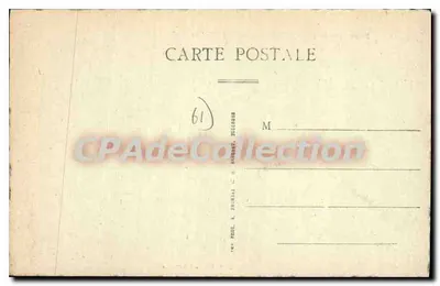 Bagnoles-de-l'Orne — Jezioro — Widok z "Tanière" — Wyd. W. Verhoog, w Pille-Mader — Rewers