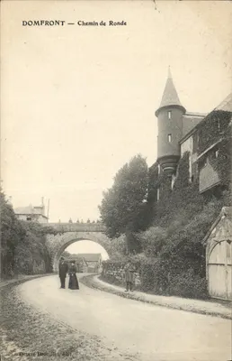 Domfront — Chemin de Ronde — Octave Brouillet, Édit.