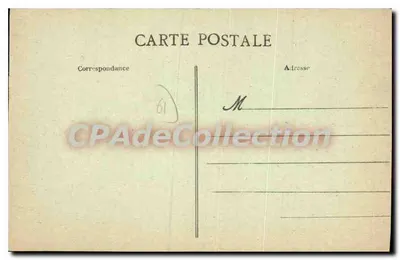 Castelo de Gournay — Arredores de LAIGLE — Impressão Fototipia E. Pasquis, Laigle — Verso